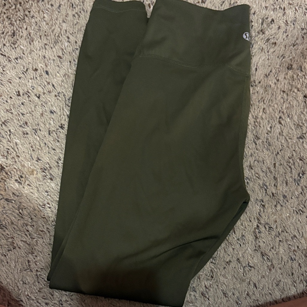 Womens Olive Green leggings 🍋